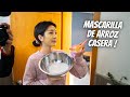 Mascarilla de Arroz Casera & Cosméticos Coreano