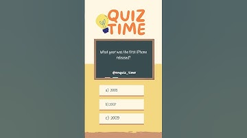 📱📅 Do You Know What Year the First iPhone Was Released? Ultimate Tech Trivia Challenge! 🏆🤔