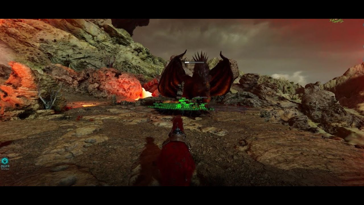 ASA: Alpha Dragon Boss Fight on The Island - YouTube