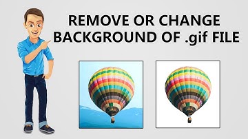 How to remove GIF background  - How to Remove or Change Background of Animated .Gif File #gif