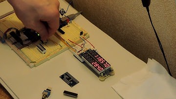 SimVimCockpit Interface, 7-Segment display, MAX7219 direct control