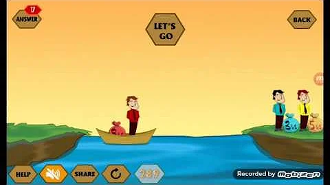 River Crossing Logic 5 Answer