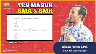 PEMBAHASAN SOAL TES MASUK SMA DAN SMK 2021‼️(Part 1) screenshot 5