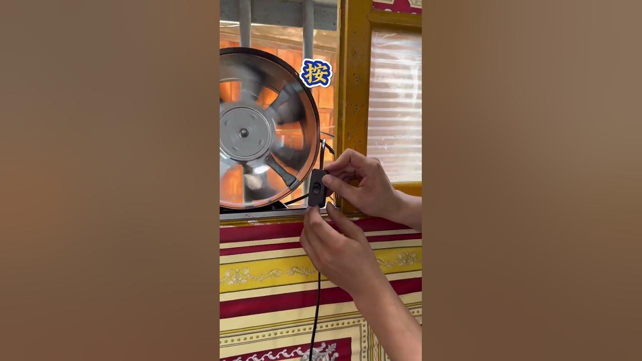 Outdoor#3 steps to install an exhaust fan #exhaust fan #song #music #love