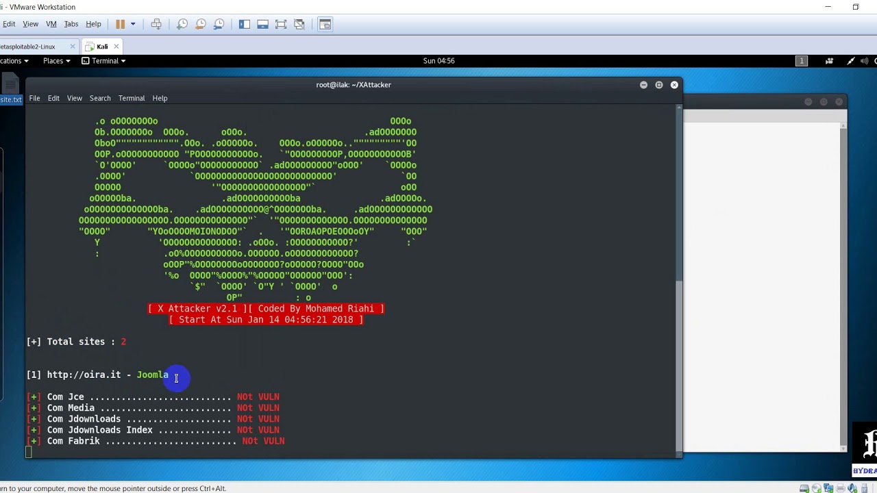 xAttacker - CMS Scanner - YouTube