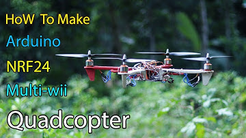HoW To Make Arduino NRF24 Multi-WII Quadcopter