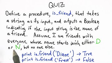 More Friends - Intro to Computer Science