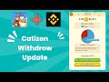 Catizen Withdrow Update Catizen Withdrow Update
