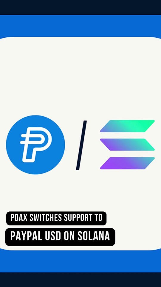 PDAX Switches Support to PYUSD on Solana - YouTube