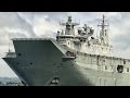 Hmas canberra  australian light aircraft carrier