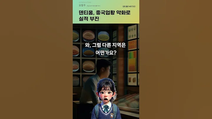 덴티움, 중국업황 악화로 실적 부진 #20250204#주식#증권정보#주식정보