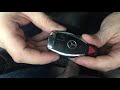 Замена батарейки ключ мерседес / replacing the battery in the Mercedes key