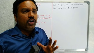 Ring Theory part 20|UG/PG Syllabus