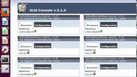Setup Selenium Grid using Docker Compose
