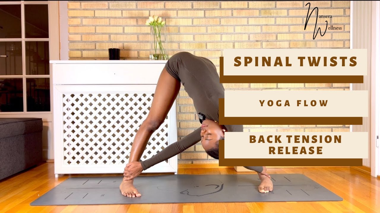 Nansera Resty 15 minute Spinal Twists Yoga Flow to energise your system || Nansera ...