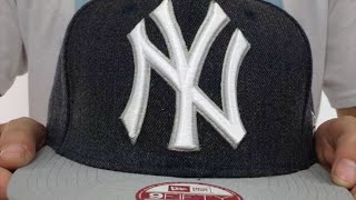 Yankees 'LOGO GRAND SNAPBACK' Navy-Grey Hat by New Era