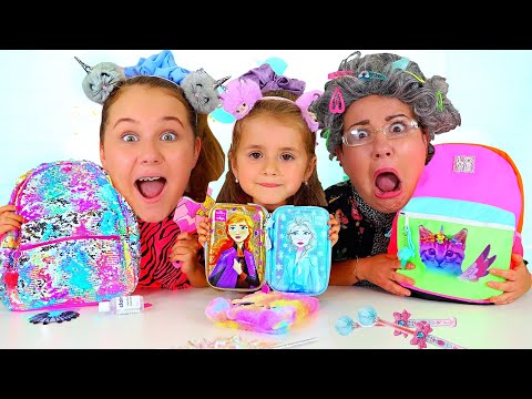 Children's Back To School Switch Up Challenge By Ruby And Bonnie