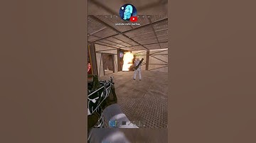 Never let the NOOB raid for you in RUST… #shorts #gaming #rust