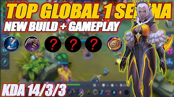 BEST BUILD TOP GLOBAL 1 SELENA  MOBILE LEGENDS - PERFECT GAMEPLAY AND COMBO ITEM
