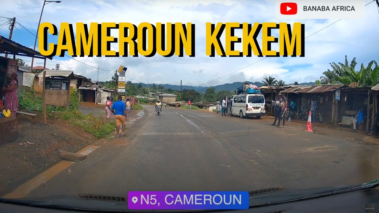 Cameroun direction Bafang par Balembo, Kekem
