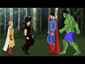 Saitama  goku  vs hulk  superman  dc  marvel heros vs anime dragon ball  one punch man heros