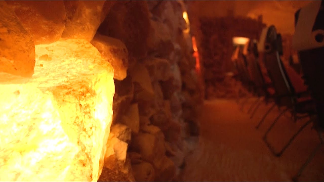 Was ist eine Salzgrotte? Zu Besuch in der Salzgrotte Bookholzberg.