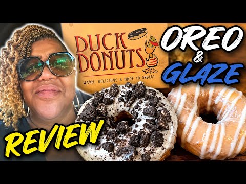 Duck Donuts Oreo vs. Glaze 🍩 Which One Wins? | Honest Taste Test & Review