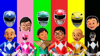 Upin Ipin and Friends Transform into Power Rangers 🤩
