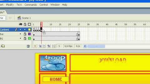 Make full website with flash Part 3