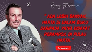 SANGAT INSPIRATIF ! Kata Kata Bijak Walt Disney.  -RUANG MOTIVASI