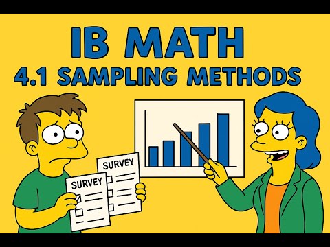 IB Math 4.1 Sampling Methods