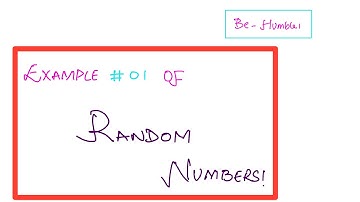 A2 MATH S2: SAMPLING, RANDOM NUMBERS SAMPLING EXAMPLE # 01. LECTURE # 04. Mon, 10 FEB 2025.