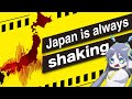 【Emergency preparedness】Japan has about 3,700 earthquakes each year.