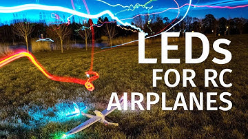 NAV lighting system for RC airplanes | 555 timer IC