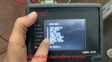 How to see direct KWH reading in MRI machine in Vision Tek NON DLMS METER without dump in PC