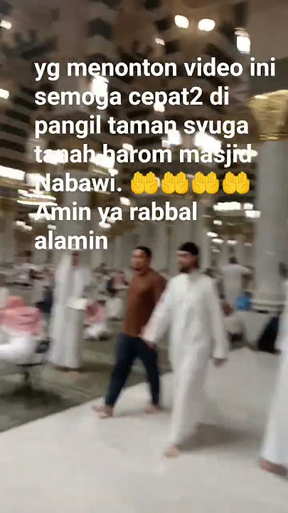 selesai sholat subuh di masjid Nabawi#fypシ゚viral #janganlupasubscribe #jangkauanluas