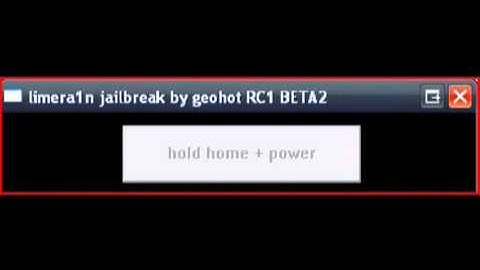 Limera1n Jailbreak Tutorial works for all iDevices