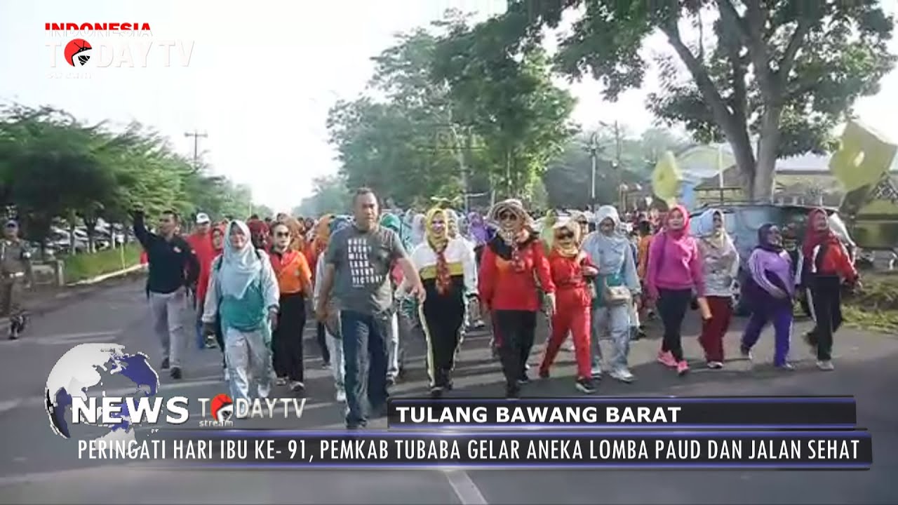 PERINGATI HARI IBU KE 91 PEMKAB TUBABA GELAR ANEKA  LOMBA 