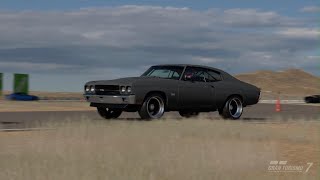 Dominic Toretto’s 1970 Chevelle Stroms Willow Springs | Gran Turismo 7 Gameplay