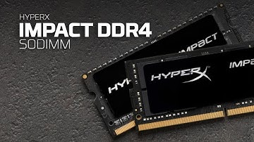 DDR4 SODIMM 記憶體可自動超頻至最高 3200MHz – HyperX Impact