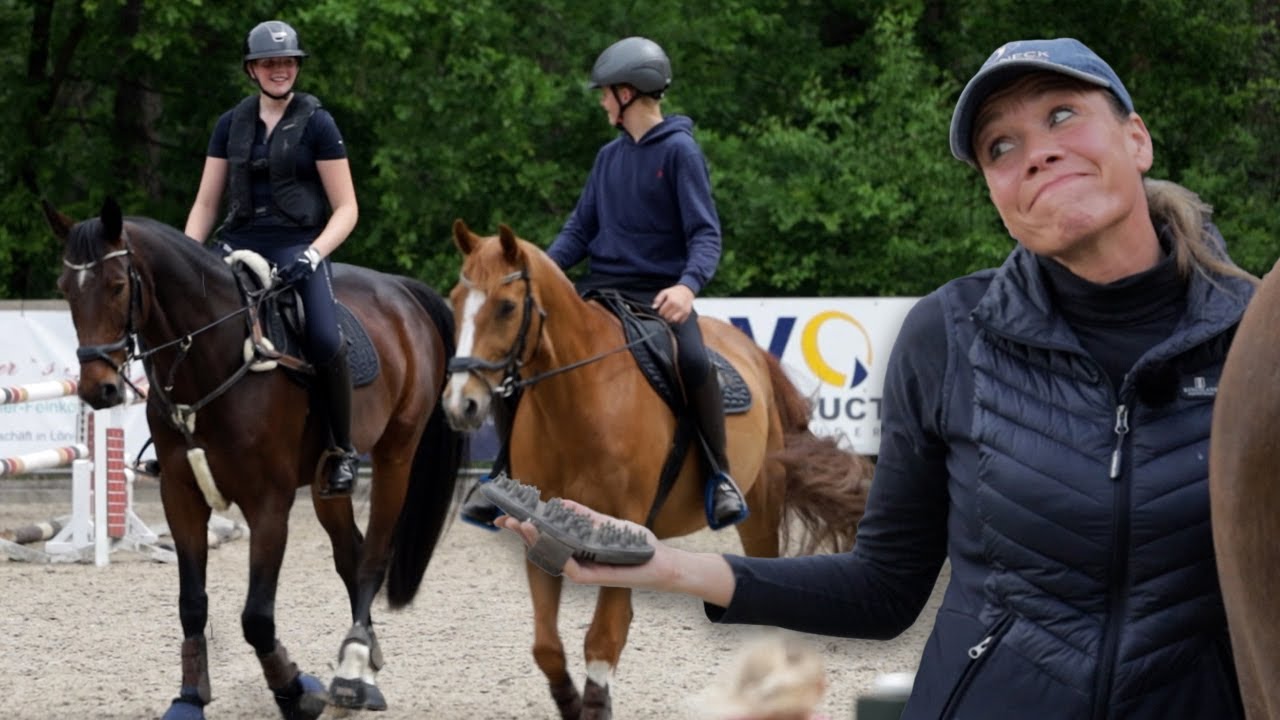 Erstes Date im Wald mit neuem ReitER auf Campino - Joey hat kein Bock mehr auf Freiarbeit