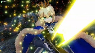 FGOアーケード】 セイバー アルトリア・ペンドラゴン モーション ＋ 宝