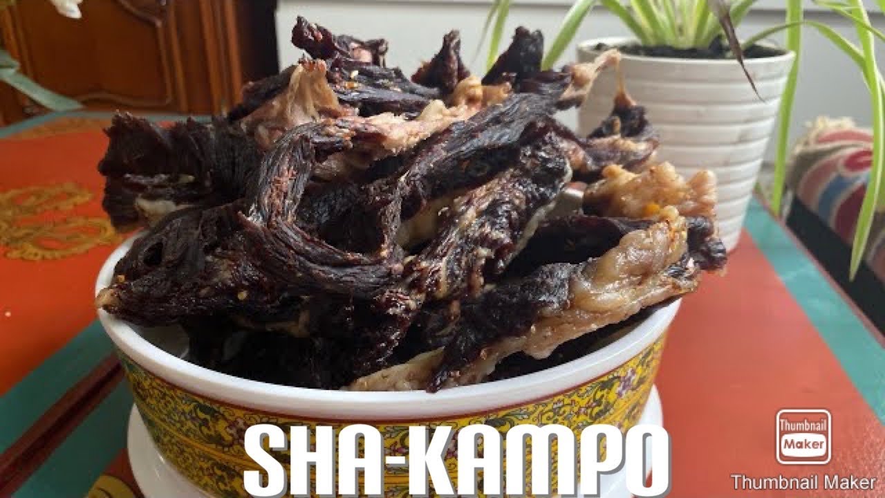 Sha-kampo (Dry meat )