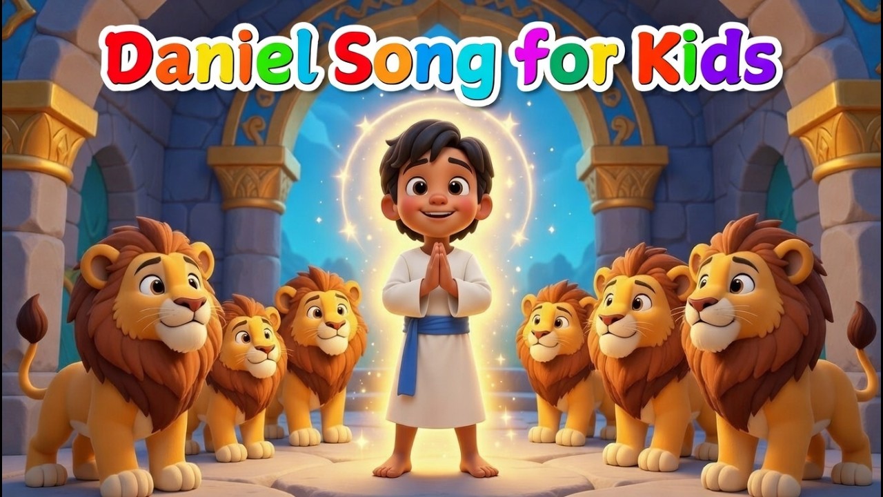 Daniel Song for Kids | Heroes of Truth | Kids Worship Songs | Sunday School Music