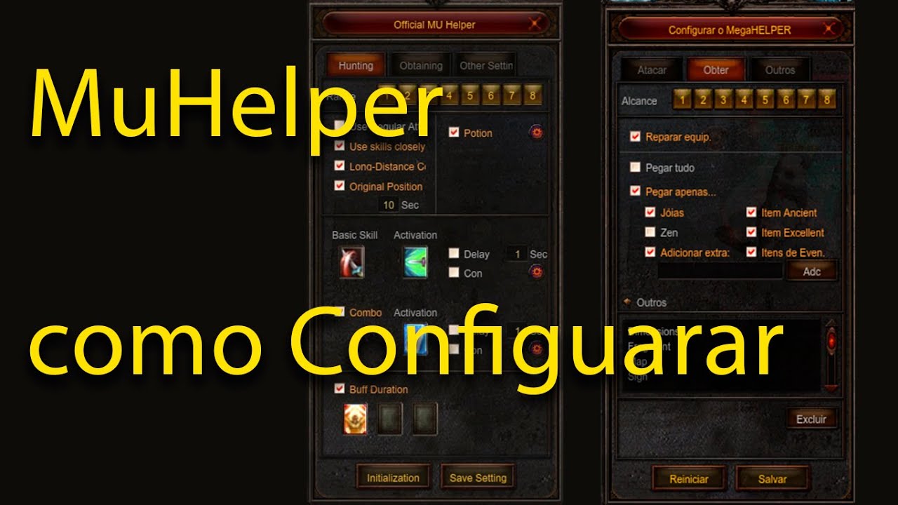 Mu Helper Button MuHelper - como configurar e utiliza-lo - YouTube