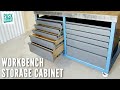 Making a Storage Cabinet for a Metalworking Workbench/Welding Table