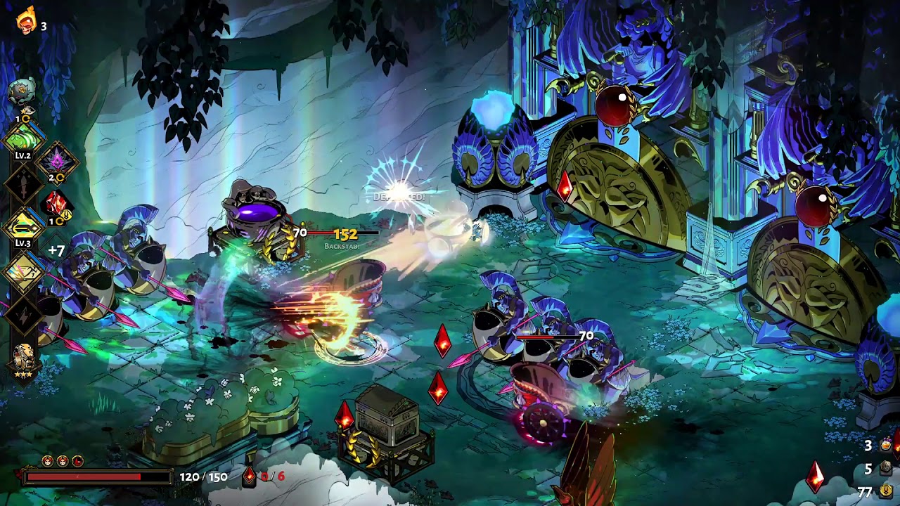 Hades - 7-cast lightning do-nothing build - YouTube