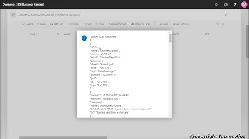 How to consume REST API Url in Microsoft D365 Business Central - JsonPlaceholder API