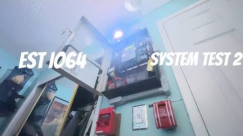 EST IO64 Fire Alarm System Test 2!! (New Pullstation)
