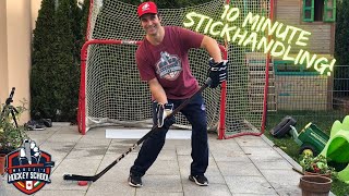 10 Minuten Stickhandling Workout: Level 1, die Basics